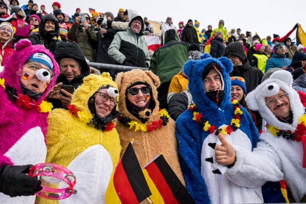 260217 Fans of Germany ahead of men s 4 x 7,5 km relay biathlon during day 11 of the 2026 Winter Olympics on February 17, 2026 in Anterselva. Photo: Joel Marklund BILDBYRAN kod JM JM0796 skidskytte biathlon skiskyting Olympic Games, Olympische Spiele, Olympia, OS olympics winter olympics os ol olympiska spel vinter-os olympiske leker milano cortina 2026 milan cortina 2026 milano cortina 2026 olympic games milano cortina 2026 winter olympic games milano cortina-os milano cortina-ol vinter-ol 11 bbeng stafett relay tyskland publik *** 260217 Fans of Germany ahead of men s 4 x 7,5 km relay biathlon during day 11 of the 2026 Winter Olympics on February 17, 2026 in Anterselva Photo Joel Marklund BILDBYRAN code JM JM0796 biathlon biathlon biathlon olympic games olympics olympics winter olympics os ol olympic games winter os olympic games milano cortina 2026 milan cortina 2026 milano cortina 2026 olympic games milano cortina 2026 winter olympic games milano cortina os milano cortina ol winter ol 11 bbeng relay relay germany audience  Copyright: JOELxMARKLUND BB260217JM008