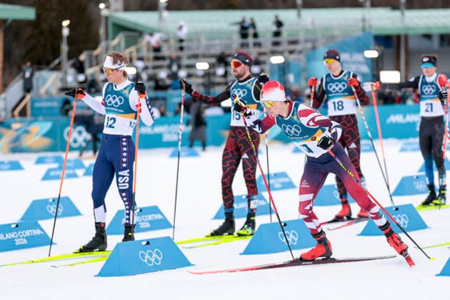 OLYMPICS - Winter Olympic Games, Olympische Spiele, Olympia, OS Milano Cortina 2026 TESERO,ITALY,17.FEB.26 - OLYMPICS, NORDIC SKIING, NORDIC COMBINED, CROSS COUNTRY - Winter Olympic Games Milano Cortina 2026, 10km Gundersen. Image shows Stefan Rettenegger (AUT).  GEPAxpictures xMatthiasxTrinkl