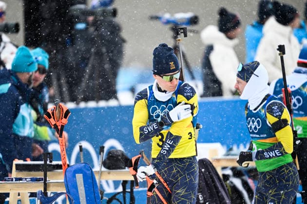 ANTERSELVA, ITALY 20260217 Sweden s Martin Ponsiluoma at the start of the men s 4x7.5km biathlon relay in Anterselva during the Winter Olympics in Milan Cortina, Italy. *** The image is included in the SPORTS PACKAGE. For others PAYMENT IMAGE *** ANTERSELVA ITALY x10050x *** ANTERSELVA, ITALY 20260217 Sweden s Martin Ponsiluoma at the start of the men s 4x7 5km biathlon relay in Anterselva during the Winter Olympics in Milan Cortina, Italy The image is included in the SPORTS PACKAGE For others PAYMENT IMAGE ANTERSELVA ITALY x10050x  Copyright: xPontusxLundahl TTx 2026 OLYMPICS MEN S BIATHING RELAY