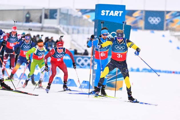 ANTERSELVA, ITALY 20260217 Svergie s first skier Viktor Brandt in the men s biathlon relay, 4x7.5km, in Anterselva during the Winter Olympics in Milan Cortina, Italy. *** The image is included in the SPORTS PACKAGE. For others PAYMENT IMAGE *** ANTERSELVA ITALY x10050x *** ANTERSELVA, ITALY 20260217 Sweden s first skier Viktor Brandt in the men s biathlon relay, 4x7 5km, in Anterselva during the Winter Olympics in Milan Cortina, Italy The image is included in the SPORTS PACKAGE For others PAYMENT IMAGE ANTERSELVA ITALY x10050x  Copyright: xPontusxLundahl TTx 2026 OLYMPICS MEN S BI-SHOOTING RELAY