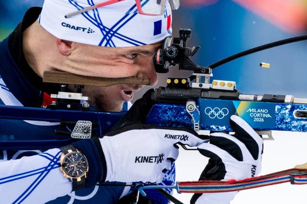 260217 Emilien Jacquelin of France competes in men s 4 x 7,5 km relay biathlon during day 11 of the 2026 Winter Olympics on February 17, 2026 in Anterselva. Photo: Joel Marklund BILDBYRAN kod JM JM0796 skidskytte biathlon skiskyting Olympic Games, Olympische Spiele, Olympia, OS olympics winter olympics os ol olympiska spel vinter-os olympiske leker milano cortina 2026 milan cortina 2026 milano cortina 2026 olympic games milano cortina 2026 winter olympic games milano cortina-os milano cortina-ol vinter-ol 11 bbeng stafett relay. frankrike *** 260217 Emilien Jacquelin of France competes in men s 4 x 7,5 km relay biathlon during day 11 of the 2026 Winter Olympics on February 17, 2026 in Anterselva Photo Joel Marklund BILDBYRAN code JM JM0796 biathlon biathlon biathlon olympic games olympics olympics winter olympics os ol olympiska spel vinter os olympiske leker milano cortina 2026 milan cortina 2026 milano cortina 2026 olympic games milano cortina 2026 winter olympic games milano cortina os milano cortina ol vinter ol 11 bbeng relay relay france  Copyright: JOELxMARKLUND BB260217JM035