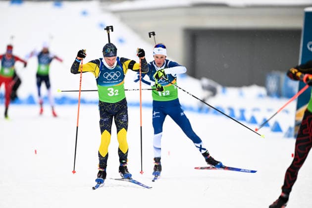 ANTERSELVA, ITALY 20260217 Sweden s Jesper Nelin, Finland s Tero Seppälä and Germany s David Zobel in the men s biathlon relay, 4x7.5km, in Anterselva during the Winter Olympics in Milan Cortina, Italy. *** The image is included in the SPORTS PACKAGE. For others PAYMENT IMAGE *** ANTERSELVA ITALY x10050x *** ANTERSELVA, ITALY 20260217 Sweden s Jesper Nelin, Finland s Tero Seppälä and Germany s David Zobel in the men s biathlon relay, 4x7 5km, in Anterselva during the Winter Olympics in Milan Cortina, Italy The image is included in the SPORTS PACKAGE For others PAYMENT IMAGE ANTERSELVA ITALY x10050x  Copyright: xPontusxLundahl TTx 2026 OLYMPICS MEN S BI-SHOOTING RELAY
