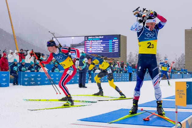 Winter Olympics in Milan Cortina 2026 Anterselva, Italy 20260217. Sturla Holm Laegreid from Norway during the men s 4 x 7.5 km relay in biathlon at the Winter Olympics in Milan Cortina 2026. Photo: Heiko Junge NTB Anterselva Italy EDITORIAL USE ONLY. RESTRICTED USE FOR BETTING COMPANIES Ref:_SPOvXlrP62rORM.jpg *** Winter Olympics in Milan Cortina 2026 Anterselva, Italy 20260217 Sturla Holm Laegreid from Norway during the men s 4 x 7 5 km relay in biathlon at the Winter Olympics in Milan Cortina 2026 Photo Heiko Junge NTB Anterselva Italy EDITORIAL USE ONLY RESTRICTED USE FOR BETTING COMPANIES  Copyright: xHeikoxJungex xNTBx