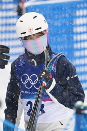 Runa Igarashi (JPN), FEBRUARY 17, 2026 - Freestyle Skiing : Women s Aerials Qualification during the Milano Cortina 2026 Olympic Winter games, Winterspiele,Spiele, Summer games at Livigno Aerials and Moguls Park in Livigno, Italy.  aflo_320227016