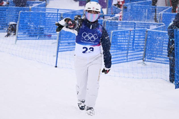 Runa Igarashi (JPN), FEBRUARY 17, 2026 - Freestyle Skiing : Women s Aerials Qualification during the Milano Cortina 2026 Olympic Winter games, Winterspiele,Spiele, Summer games at Livigno Aerials and Moguls Park in Livigno, Italy.  aflo_320227033