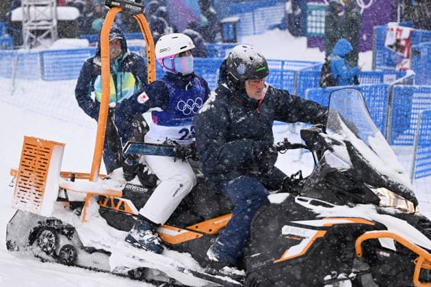 Runa Igarashi (JPN), FEBRUARY 17, 2026 - Freestyle Skiing : Women s Aerials Qualification during the Milano Cortina 2026 Olympic Winter games, Winterspiele,Spiele, Summer games at Livigno Aerials and Moguls Park in Livigno, Italy.  aflo_320227053