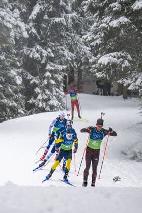 260217 Jesper Nelin of Sweden and David Zobel of Germany competes in men s 4 x 7,5 km relay biathlon during day 11 of the 2026 Winter Olympics on February 17, 2026 in Anterselva. Photo: Mathias Bergeld BILDBYRAN kod MB JM0796 skidskytte biathlon skiskyting Olympic Games, Olympische Spiele, Olympia, OS olympics winter olympics os ol olympiska spel vinter-os olympiske leker milano cortina 2026 milan cortina 2026 milano cortina 2026 olympic games milano cortina 2026 winter olympic games milano cortina-os milano cortina-ol vinter-ol 11 bbeng stafett relay sverige tyskland *** 260217 Jesper Nelin of Sweden and David Zobel of Germany competes in men s 4 x 7,5 km relay biathlon during day 11 of the 2026 Winter Olympics on February 17, 2026 in Anterselva Photo Mathias Bergeld BILDBYRAN code MB JM0796 biathlon biathlon biathlon olympic games olympics olympics winter olympics os ol olympiska spel vinter os olympiske leker milano cortina 2026 milan cortina 2026 milano cortina 2026 olympic games milano cortina 2026 winter olympic games milano cortina os milano cortina ol vinter ol 11 bbeng relay sverige tyskland  Copyright: MATHIASxBERGELD BB260217MB030