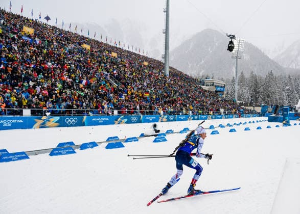 260217 Eric Perrot of France competes in men s 4 x 7,5 km relay biathlon during day 11 of the 2026 Winter Olympics on February 17, 2026 in Anterselva. Photo: Joel Marklund BILDBYRAN kod JM JM0796 skidskytte biathlon skiskyting Olympic Games, Olympische Spiele, Olympia, OS olympics winter olympics os ol olympiska spel vinter-os olympiske leker milano cortina 2026 milan cortina 2026 milano cortina 2026 olympic games milano cortina 2026 winter olympic games milano cortina-os milano cortina-ol vinter-ol 11 bbeng stafett relay frankrike *** 260217 Eric Perrot of France competes in men s 4 x 7,5 km relay biathlon during day 11 of the 2026 Winter Olympics on February 17, 2026 in Anterselva Photo Joel Marklund BILDBYRAN code JM JM0796 biathlon biathlon biathlon olympic games olympics winter olympics os ol olympiska spel vinter os olympiske leker milano cortina 2026 milan cortina 2026 milano cortina 2026 olympic games milano cortina 2026 winter olympic games milano cortina os milano cortina ol vinter ol 11 bbeng relay relay france  Copyright: JOELxMARKLUND BB260217JM054