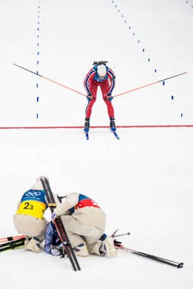 260217 Vetle Sjastad Christiansen of Norway after competing in men s 4 x 7,5 km relay biathlon during day 11 of the 2026 Winter Olympics on February 17, 2026 in Anterselva. Photo: Mathias Bergeld BILDBYRAN kod MB JM0796 skidskytte biathlon skiskyting Olympic Games, Olympische Spiele, Olympia, OS olympics winter olympics os ol olympiska spel vinter-os olympiske leker milano cortina 2026 milan cortina 2026 milano cortina 2026 olympic games milano cortina 2026 winter olympic games milano cortina-os milano cortina-ol vinter-ol 11 bbeng stafett relay norge depp jubelk *** 260217 Vetle Sjastad Christiansen of Norway after competing in men s 4 x 7,5 km relay biathlon during day 11 of the 2026 Winter Olympics on February 17, 2026 in Anterselva Photo Mathias Bergeld BILDBYRAN code MB JM0796 biathlon biathlon olympic games olympics olympics winter olympics os ol olympiska spel vinter os olympiske leker milano cortina 2026 milan cortina 2026 milano cortina 2026 olympic games milano cortina 2026 winter olympic games milano cortina os milano cortina ol vinter ol 11 bbeng relay relay norge depp jubelk  Copyright: MATHIASxBERGELD BB260217MB041