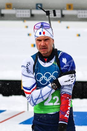 Antholz, Italien 17. Februar 2026: Biathlon Staffel 4 x 7,5 km Männer - Olympia 2026 Im Bild: Emilien JACQUELIN (FRA) Anterselva Biathlon Arena *** Antholz, Italy February 17, 2026 Biathlon relay 4 x 7.5 km men Olympic Games 2026 In the picture Emilien JACQUELIN FRA Anterselva Biathlon Arena Copyright: xFotostandx xHettichx