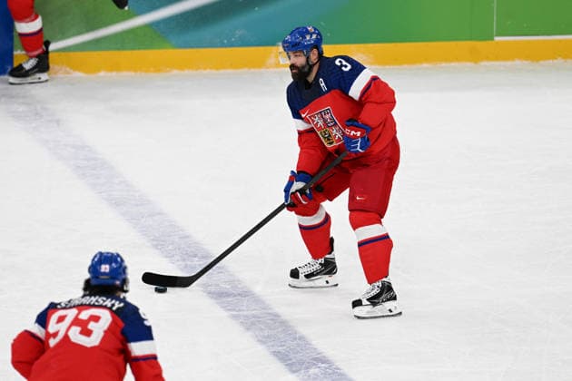 Winter Olympics - Ice hockey, Eishockey Men Czechia vs Denmark - Qualification Play-off Radko Gudas (3) of Czechia during Ice Hockey Men Czechia vs Denmark - Qualification Play-off on day eleven of the Milano Cortina 2026 Winter Olympic Games, Olympische Spiele, Olympia, OS on February 17, 2026 in Milan, Italy. Photo by JMP ABACAPRESS.COM Milan Italy  Copyright: xJMP ABACAx