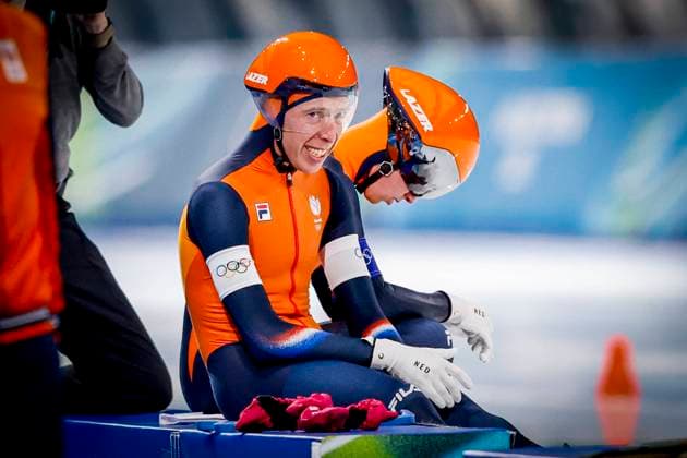 Stijn Van De Bunt of the Netherlands and Jorrit Bergsma of the Netherlands looks dejected after Men s Team Pursuit Finals, Milano Cortina 2026 Winter Olympics: Day 11, Speed skating, Eisschnelllauf - Milano Cortina 2026 Winter Olympics: Day 11, Milano Speed Skating Stadium, February 17, 2026, Milan, Italy.