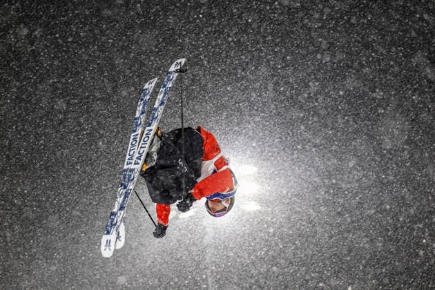 OLYMPICS - Winter Olympic Games, Olympische Spiele, Olympia, OS Milano Cortina 2026 LIVIGNO,ITALY,17.FEB.26 - OLYMPICS, FREE SKI, FREESTYLE SKIING - Winter Olympic Games Milano Cortina 2026, big air, men, final. Image shows Matej Svancer (AUT).  GEPAxpictures xWolfgangxGrebien
