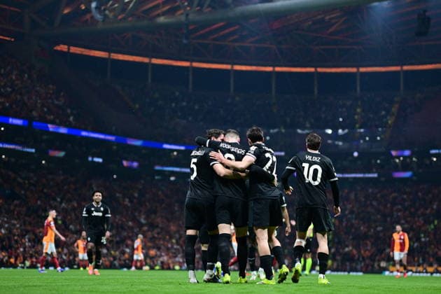 Galatasaray v Juventus - UEFA Champions League ISTANBUL, TURKIYE - FEBRUARY 17: Teun Koopmeiners (8) of Juventus celebrates after a goal during UEFA Champions League last 16 playoff round first leg football match between Galatasaray and Juventus at RAMS Park in Istanbul, Turkiye on February 17, 2026. Abdulhamid Hosbas Anadolu Istanbul Turkey. Editorial use only. Please get in touch for any other usage.  Copyright: x2026xAnadoluxAbdulhamidxHosbasx