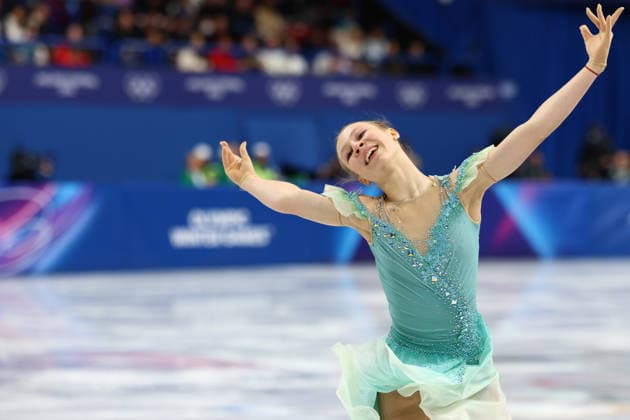 February 17, 2026, Milan, Lombardy, Italy: MEDA VARIAKOJYTE of Lithuania skates her Women s Single Skating free program in the Figure skating, Eiskunstlauf at the Milano Cortina 2026 Winter Olympic Games, Olympische Spiele, Olympia, OS Milan Italy - ZUMAc179 20260217_oly_c179_115 Copyright: xMickaelxChavetx