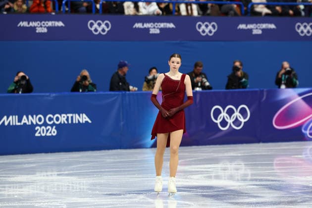 February 17, 2026, Milan, Lombardy, Italy: VIKTORIIA SAFONOVA of the Individual Neutral Athletes (AIN) skates her Women s Single Skating free program in the Figure skating, Eiskunstlauf at the Milano Cortina 2026 Winter Olympic Games, Olympische Spiele, Olympia, OS Milan Italy - ZUMAc179 20260217_oly_c179_127 Copyright: xMickaelxChavetx