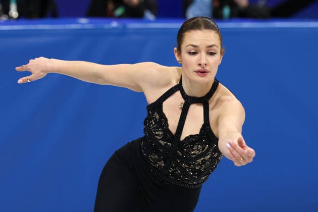 February 17, 2026, Milan, Lombardy, Italy: KRISTEN SPOURS of Great Britain skates her Women s Single Skating free program in the Figure skating, Eiskunstlauf at the Milano Cortina 2026 Winter Olympic Games, Olympische Spiele, Olympia, OS Olympics 2026: Milano Cortina: Figure Skating Women Single Skating  - ZUMAc179 20260217_oly_c179_159 Copyright: xMickaelxChavetx