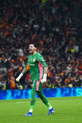 ISTANBUL, TURKEY - FEBRUARY 17: Goalkeeper Ugurcan Cakir of Galatasaray during the UEFA Champions League 2025 26 League Knockout Play-off First Leg match between Galatasaray A.S. and Juventus at Ali Sami Yen Spor Kompleksi on February 17, 2026 in Istanbul, Turkey. Istanbul Turkey Copyright: xSeskimphotox GSaray-Juve-170226 (61)