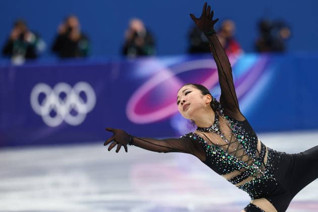 February 17, 2026, Milan, Lombardy, Italy: ZHANG RUIYANG of China skates her Women s Single Skating free program in the Figure skating, Eiskunstlauf at the Milano Cortina 2026 Winter Olympic Games, Olympische Spiele, Olympia, OS Olympics 2026: Milano Cortina: Figure Skating Women Single Skating  - ZUMAc179 20260217_oly_c179_168 Copyright: xMickaelxChavetx
