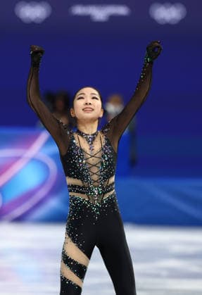 February 17, 2026, Milan, Lombardy, Italy: ZHANG RUIYANG of China skates her Women s Single Skating free program in the Figure skating, Eiskunstlauf at the Milano Cortina 2026 Winter Olympic Games, Olympische Spiele, Olympia, OS Milan Italy - ZUMAc179 20260217_oly_c179_178 Copyright: xMickaelxChavetx