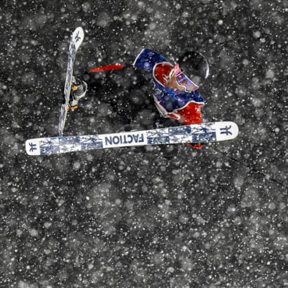 OLYMPICS - Winter Olympic Games, Olympische Spiele, Olympia, OS Milano Cortina 2026 LIVIGNO,ITALY,17.FEB.26 - OLYMPICS, FREE SKI, FREESTYLE SKIING - Winter Olympic Games Milano Cortina 2026, big air, men, final. Image shows Matej Svancer (AUT).  GEPAxpictures xWolfgangxGrebien