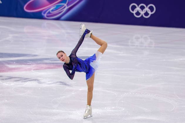 2026-02-17 Figure skating, Eiskunstlauf - Milano Cortina 2026 Winter Olympics - Day 11 MILAN, ITALY - FEBRUARY 17: Mariia Seniuk of Israel competing in the Women Single Skating - Short Program during Day 11 of Figure Skating - Milano Cortina 2026 Winter Olympics at Milano Ice Skating Arena on February 17, 2026 in Milan, Italy. (Photo by Joris Verwijst BSR Agency) Milan Italy Content not available for redistribution in The Netherlands directly or indirectly through any third parties. Copyright: xBSRxAgencyx