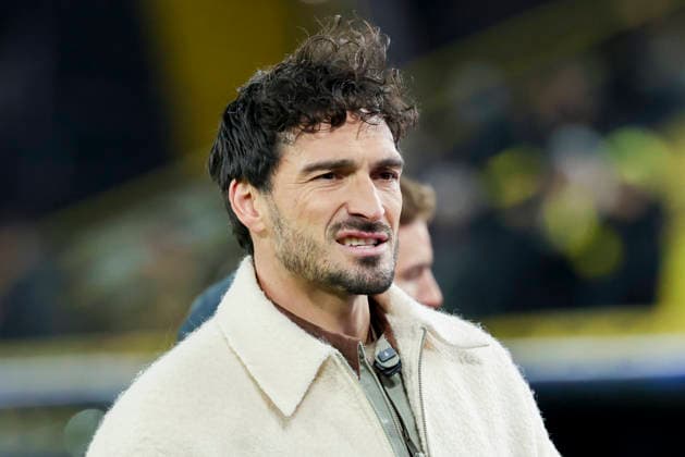 Experte Mats Hummels (Amazon Prime) schaut enttaeuscht, UEFA Champions League 2025 26 League Knockout Play-off First Leg, Borussia Dortmund v Atalanta BC, BVB Stadion Dortmund am 17. February 2026 in Dortmund, Germany. (Foto von Marco Steinbrenner DeFodi Images) Experte Mats Hummels (Amazon Prime) looks dejected, UEFA Champions League 2025 26 League Knockout Play-off First Leg, Borussia Dortmund v Atalanta BC, BVB Stadion Dortmund, February 17, 2026 in Dortmund, Germany. (Photo by Marco Steinbrenner DeFodi Images) -