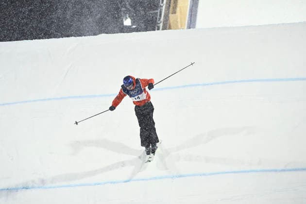 LIVIGNO, ITALIEN 20260217 Norges Ulrik Samnoy under andra hoppet i herrarnas big air final, Snow Park i Livigno, Italien. *** Bilden ingar i SPORTPAKET. För övriga BETALBILD *** LIVIGNO ITALIEN x10080x *** LIVIGNO, ITALY 20260217 Norways Ulrik Samnoy during the second jump of the mens big air final, Snow Park in Livigno, Italy Picture in SPORTPAKET For others PAYPICTURE LIVIGNO ITALY x10080x  Copyright: xFredrikxSandberg TTx OS 2026 BIG AIR FINAL