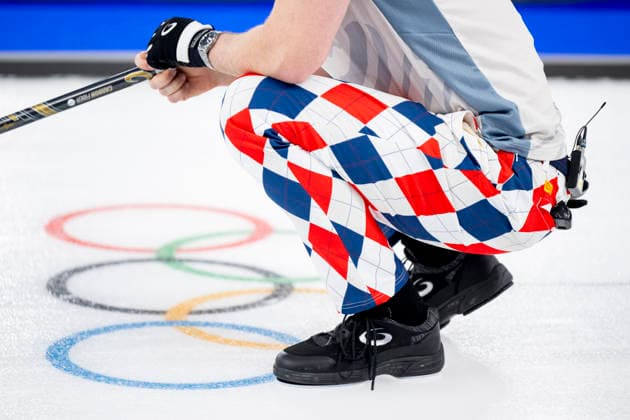 260217 The pants o Gaute Nepstad of Norway in a men s round robin curling match between Sweden and Norway during day 11 of the 2026 Winter Olympics on February 17, 2026 in Cortina. Photo: Jon Olav Nesvold BILDBYRAN COP 217 JE0124 curling Olympic Games, Olympische Spiele, Olympia, OS olympics winter olympics os ol olympiska spel vinter-os olympiske leker milano cortina 2026 milan cortina 2026 milano cortina 2026 olympic games milano cortina 2026 winter olympic games milano cortina-os milano cortina-ol vinter-ol 11 bbeng sverige sweden norge norway *** 260217 The pants o Gaute Nepstad of Norway in a men s round robin curling match between Sweden and Norway during day 11 of the 2026 Winter Olympics on February 17, 2026 in Cortina Photo Jon Olav Nesvold BILDBYRAN COP 217 JE0124 curling olympic games olympics winter olympics os ol olympiska spel vinter os olympiske leker milano cortina 2026 milan cortina 2026 milano cortina 2026 olympic games milano cortina 2026 winter olympic games milano cortina os milano cortina ol vinter ol 11 bbeng sverige sweden norge norway  Copyright: JONxOLAVxNESVOLD BB260217JE119
