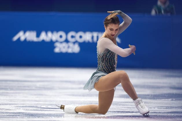 Milano Cortina 2026 Winter Olympics MILAN, ITALY - FEBRUARY 17: Olga Mikutina of Austria performs during the Figure skating, Eiskunstlauf Women Single Skating Short Program at the Milano Cortina 2026 Winter Olympic Games, Olympische Spiele, Olympia, OS at Milano Ice Skating Arena on February 17, 2026 in Milan, Italy. Shunik Denisovich Anadolu Milan Italy. Editorial use only. Please get in touch for any other usage.  Copyright: x2026xAnadoluxShunikxDenisovichx