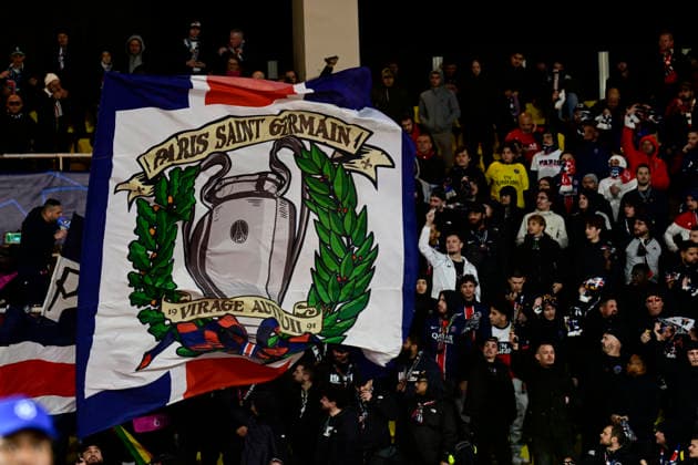 FOOTBALL : AS Monaco VS Paris Saint-Germain - UEFA Champions League - 17 02 2026 Supporters Paris SG - UEFA Champions League match between AS Monaco and Paris Saint Germain on February 17, 2026 at the Louis II Stadium in Monaco. MonacoMonaco  Copyright: xWilliamxCannarellax