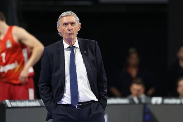 Svetislav Pesic (FC Bayern Basketball, Chef-Trainer), GER, FC Bayern Basketball vs. Skyliners Frankfurt, Basketball, easycredit Basketball Bundesliga, 21. Spieltag, Saison 2025 2026, 17.02.2026, GER, FC Bayern Basketball vs. Skyliners Frankfurt, Basketball, easycredit Basketball Bundesliga, 21. Spieltag, Saison 2025 2026, 17.02.2026 Muenchen Copyright: xEibner-Pressefoto JennixMaulx EP_JML
