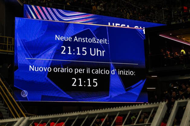 Fussball, UEFA Champions League Saison 2025 2026 PlayOffs Hinspiel Borussia Dortmund - Atalanta Bergamo 17.02.2026, SIGNAL IDUNA PARK Dortmund SIGNAL IDUNA PARK Nordrhein-Westfalen Deutschland
