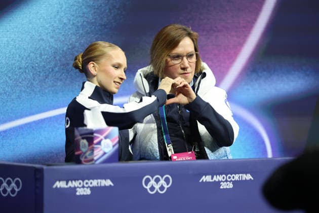 February 17, 2026, Milan, Lombardy, Italy: Iida Karhunen of Team Finland competes in the womens ice skating short program during the Milano Cortina 2026 Olympic Winter games, Winterspiele,Spiele, Summer games at Milano Ice Skating Arena. Olympics 2026: Milano Cortina: Figure skating, Eiskunstlauf Womens Singles Short Program  - ZUMAm117 20260217_oly_m117_016 Copyright: xDavidxMcIntyrex