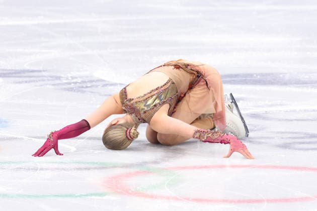 Winter Olympics - Women s Single Figure skating, Eiskunstlauf Short Program Alexandra Feigin of Bulgaria competes in the figure skating women s single skating short program during the Milano Cortina 2026 Winter Olympic Games, Olympische Spiele, Olympia, OS at Milano Ice Skating Arena in Milan, Italy on February 17, 2026. Photo by Alexis Jumeau ABACAPRESS.COM Milan Italy  Copyright: xJumeauxAlexis ABACAx