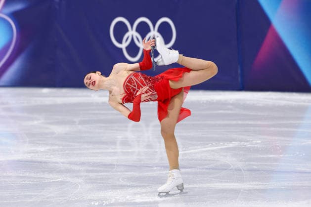 Winter Olympics - Women s Single Figure skating, Eiskunstlauf Short Program Julia Sauter of Romania competes in the figure skating women s single skating short program during the Milano Cortina 2026 Winter Olympic Games, Olympische Spiele, Olympia, OS at Milano Ice Skating Arena in Milan, Italy on February 17, 2026. Photo by Alexis Jumeau ABACAPRESS.COM Milan Italy  Copyright: xJumeauxAlexis ABACAx