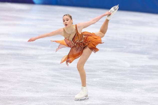 Winter Olympics - Women s Single Figure skating, Eiskunstlauf Short Program Kimmy Repond of Switzerland competes in the figure skating women s single skating short program during the Milano Cortina 2026 Winter Olympic Games, Olympische Spiele, Olympia, OS at Milano Ice Skating Arena in Milan, Italy on February 17, 2026. Photo by Alexis Jumeau ABACAPRESS.COM Milan Italy  Copyright: xJumeauxAlexis ABACAx