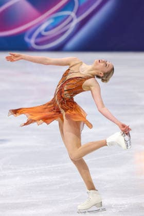 Winter Olympics - Women s Single Figure skating, Eiskunstlauf Short Program Kimmy Repond of Switzerland competes in the figure skating women s single skating short program during the Milano Cortina 2026 Winter Olympic Games, Olympische Spiele, Olympia, OS at Milano Ice Skating Arena in Milan, Italy on February 17, 2026. Photo by Alexis Jumeau ABACAPRESS.COM Milan Italy  Copyright: xJumeauxAlexis ABACAx