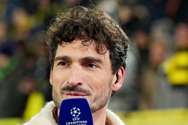 Experte Mats Hummels (Amazon Prime) schaut, UEFA Champions League 2025 26 League Knockout Play-off First Leg, Borussia Dortmund v Atalanta BC, BVB Stadion Dortmund am 17. February 2026 in Dortmund, Germany. (Foto von Marco Steinbrenner DeFodi Images) Experte Mats Hummels (Amazon Prime) looks on, UEFA Champions League 2025 26 League Knockout Play-off First Leg, Borussia Dortmund v Atalanta BC, BVB Stadion Dortmund, February 17, 2026 in Dortmund, Germany. (Photo by Marco Steinbrenner DeFodi Images) -