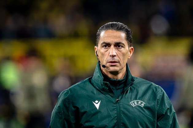 referee Serdar Gozubuyuk, during the match Borussia Dortmund vs Atalanta BC at the BVB Stadion Dortmund for the Champions League - KO play-offs - 1st leg season 2025-2026 in DORTMUND, Germany on 17 february 2026. (Photo by Stefan Koops EYE4IMAGES DeFodi Images) -