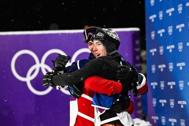 LIVIGNO, ITALIEN 20260217 Norges Tormod Frostad vinner guld efter sitt trejde hopp i herrarnas big air final, Snow Park i Livigno, Italien. *** Bilden ingar i SPORTPAKET. För övriga BETALBILD *** LIVIGNO ITALIEN x10080x *** LIVIGNO, ITALY 20260217 Norways Tormod Frostad wins gold after his third jump in the mens big air final, Snow Park in Livigno, Italy Picture in SPORTPAKET For others PAYPICTURE LIVIGNO ITALY x10080x  Copyright: xFredrikxSandberg TTx OS 2026 BIG AIR FINAL