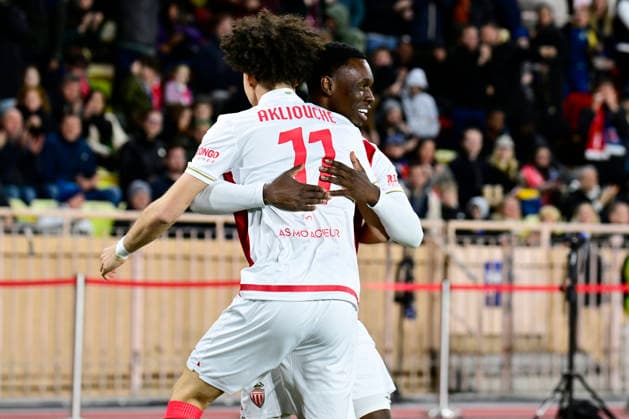 FOOTBALL : AS Monaco VS Paris Saint-Germain - UEFA Champions League - 17 02 2026 Joy ASM - But Folarin Balogun - UEFA Champions League match between AS Monaco and Paris Saint Germain on February 17, 2026 at the Louis II Stadium in Monaco. MonacoMonaco  Copyright: xWilliamxCannarellax