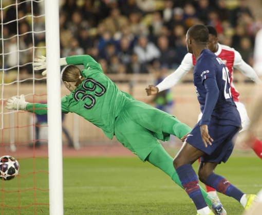 during the Uefa Champions League, season 2025 2026, first leg play-off, football match between AS Monaco and FC Paris Saint-Germain on 17 February 2026 at Stade Louis II, Monaco. Photo Nderim Kaceli  Copyright: xNderimxKaceli IPAxSportx xipa-agency.netx xx IPA_71656419 IPA_Agency_IPA71656419