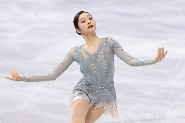 Winter Olympics - Women s Single Figure skating, Eiskunstlauf Short Program Jia Shin of Team Republic of Korea competes in the figure skating women s single skating short program during the Milano Cortina 2026 Winter Olympic Games, Olympische Spiele, Olympia, OS at Milano Ice Skating Arena in Milan, Italy on February 17, 2026. Photo by Alexis Jumeau ABACAPRESS.COM Milan Italy  Copyright: xJumeauxAlexis ABACAx
