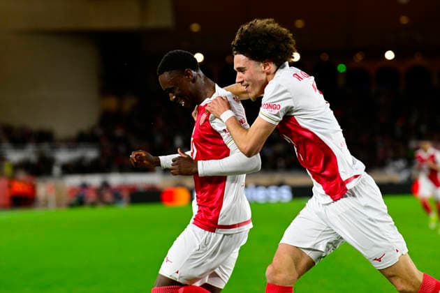 FOOTBALL : AS Monaco VS Paris Saint-Germain - UEFA Champions League - 17 02 2026 Joy ASM - But Folarin Balogun - UEFA Champions League match between AS Monaco and Paris Saint Germain on February 17, 2026 at the Louis II Stadium in Monaco. MonacoMonaco  Copyright: xWilliamxCannarellax