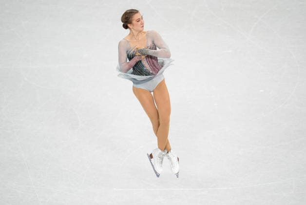 OLYMPICS - Winter Olympic Games, Olympische Spiele, Olympia, OS Milano Cortina 2026 MILAN,ITALY,17.FEB.26 - OLYMPICS, Figure skating, Eiskunstlauf - Winter Olympic Games Milano Cortina 2026, single skating, women. Image shows Olga Mikutina (AUT).  GEPAxpictures xRanjithxKumar