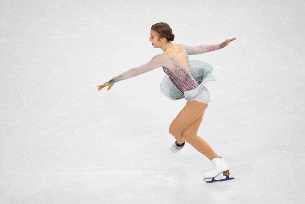 OLYMPICS - Winter Olympic Games, Olympische Spiele, Olympia, OS Milano Cortina 2026 MILAN,ITALY,17.FEB.26 - OLYMPICS, Figure skating, Eiskunstlauf - Winter Olympic Games Milano Cortina 2026, single skating, women. Image shows Olga Mikutina (AUT).  GEPAxpictures xRanjithxKumar