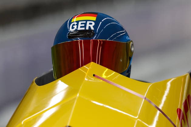 Ger - Friedrich Francesco - Schuller Alexander during the Olympic Winter Milano-Cortina 2026, Bobsleigh 2-man on February 17, 2026 at Cortina Sliding Centre in Cortina, Italy  Copyright: xLucianoxMariaxBisi IPAxSportx xipa-agency.netx xx IPA_71657117 IPA_Agency_IPA71657117