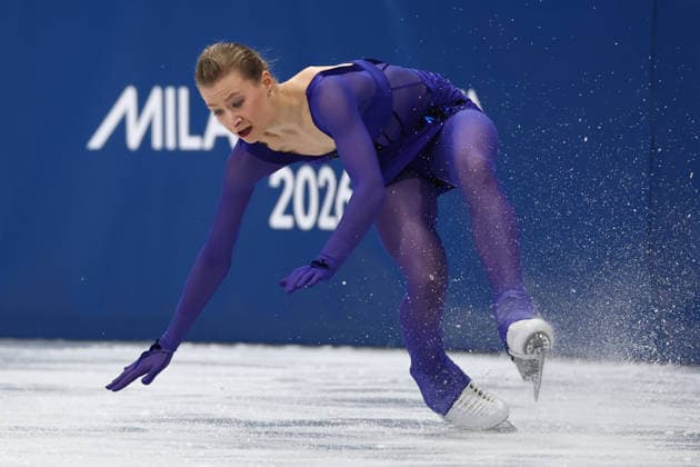 Milano Cortina 2026 Winter Olympics MILAN, ITALY - FEBRUARY 17: Lorine Schild of France performs during the Figure skating, Eiskunstlauf Women Single Skating Short Program at the Milano Cortina 2026 Winter Olympic Games, Olympische Spiele, Olympia, OS at Milano Ice Skating Arena on February 17, 2026 in Milan, Italy. Shunik Denisovich Anadolu Milan Italy. Editorial use only. Please get in touch for any other usage.  Copyright: x2026xAnadoluxShunikxDenisovichx