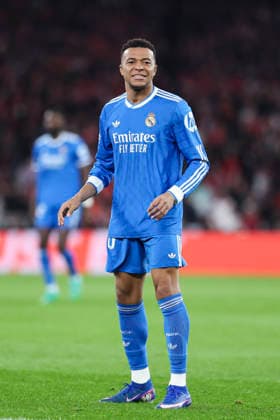 February 17, 2026, Lisbon, Lisbon, Portugal: Kylian Mbappe of Real Madrid CF lamenting during the UEFA Champions League 2025 26 League Knockout Play-off First Leg match between SL Benfica and Real Madrid C.F. at Estadio do SL Benfica on February 17, 2026 in Lisbon, Portugal. Lisbon Portugal - ZUMAa181 20260217_zaa_a181_093 Copyright: xIrinaxR.xHipolitox